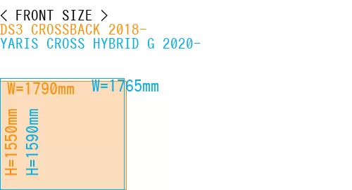 #DS3 CROSSBACK 2018- + YARIS CROSS HYBRID G 2020-